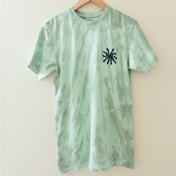 John Summit What A Life Green Tie Dye T-Shirt Men’s Small - Picture 1 of 3